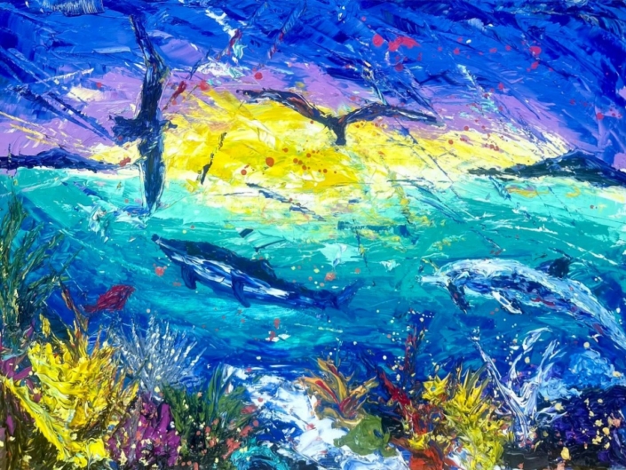 ABBAGLIATO – olio su pannello – cm 80×60