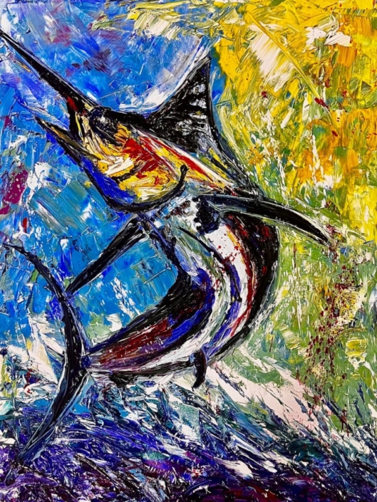ESSENZA DEL MARE – olio su tavola – cm 125×90